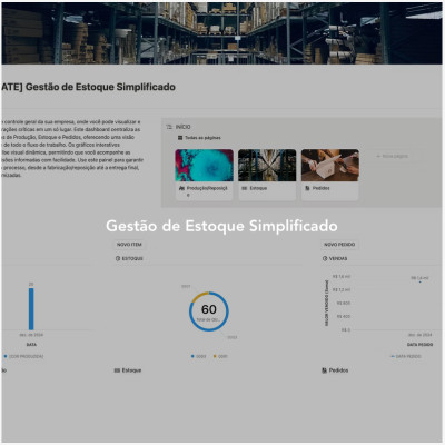Gestão de estoque simplificado